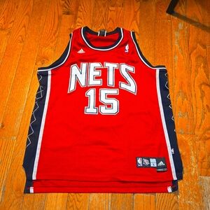 VTG NBA Adidas New Jersey Nets Vince Carter.  Men's L.